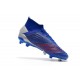 Zapatillas de Fútbol adidas Predator 19.1 FG Azul Plata