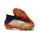 Zapatillas de Fútbol adidas Predator 19.1 FG Oro Rojo