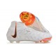 Zapatos Nike Phantom Luna Elite FG Blanco Negro Total Naranja