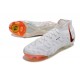 Zapatos Nike Phantom Luna Elite FG Blanco Negro Total Naranja