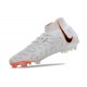 Zapatos Nike Phantom Luna Elite FG Blanco Negro Total Naranja