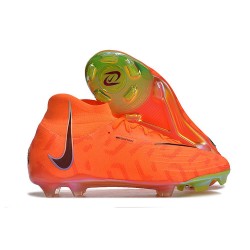 Zapatos Nike Phantom Luna Elite FG Guava Hielo Negro Total Naranja