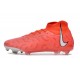 Zapatos Nike Phantom Luna Elite FG Carmesí Vivo Blanco