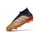 Zapatillas de Fútbol adidas Predator 19.1 FG Oro Rojo