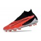 Nike Gripknit Phantom GX Elite DF FG Carmesí Vivo Negro Blanco