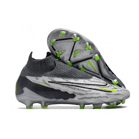 Nike Gripknit Phantom GX Elite DF FG Gris Negro