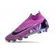 Nike Gripknit Phantom GX Elite DF FG Violeta Negro