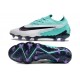 Bota de Futbol Nike Phantom GX Elite FG Hyper Turq Negro Sueño Fuxia Blanco