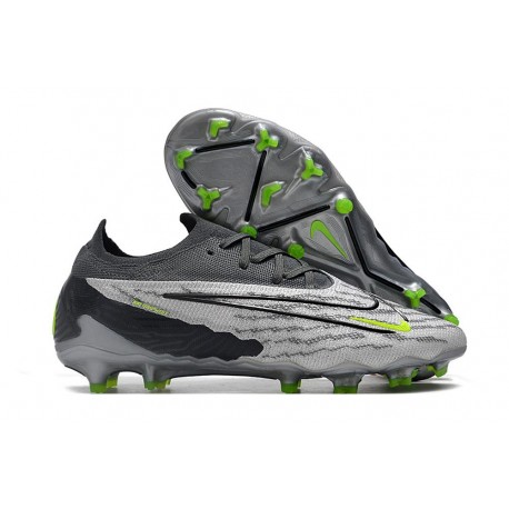 Bota de Futbol Nike Phantom GX Elite FG Gris Negro