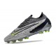 Bota de Futbol Nike Phantom GX Elite FG Gris Negro