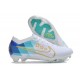 Bota Nike Zoom Mercurial Vapor 15 Elite FG Blanco Azul Oro