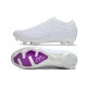 Bota Nike Zoom Mercurial Vapor 15 Elite FG Blanco Violeta