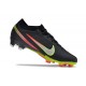 Bota Nike Zoom Mercurial Vapor 15 Elite FG Negro Plateado de Muchos