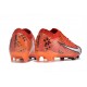 Bota Nike Zoom Mercurial Vapor 15 Elite FG MDS Carmesí Claro Marfil Claro Mandarina Viva