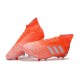 Zapatillas de Fútbol adidas Predator 19.1 FG Naranja Blanco