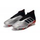 Zapatillas de Fútbol adidas Predator 19.1 FG Plata Negro
