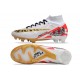 Nike Air Zoom Mercurial Superfly IX Elite FG MR Blanco Rojo Oro