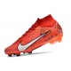 Nike Air Zoom Mercurial Superfly IX Elite FG MDS Carmesí Claro Marfil Claro Mandarina Viva