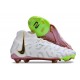 Zapatos Nike Phantom Luna Elite FG X WWC Blanco Negro Oro