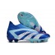 Zapatos adidas Predator Accuracy+ FG Royal Vivo Blanco Azul Felicidad