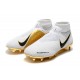 Botas de Fútbol Nike Phantom Vision Elite DF FG Blanco Oro