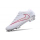 Bota Nike Zoom Mercurial Vapor 15 Elite FG Blanco Rojo