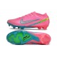 Bota Nike Zoom Mercurial Vapor 15 Elite FG Rosa Azul