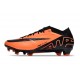 Bota Nike Zoom Mercurial Vapor 15 Elite FG Naranja Negro