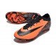 Bota Nike Zoom Mercurial Vapor 15 Elite FG Naranja Negro