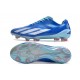 Zapatos adidas X Crazyfast+ FG Royal Vivo Blanco Solar Rojo