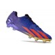 Zapatos adidas X Crazyfast+ FG Salah Egyptian Nights - Violeta Rojo Azul