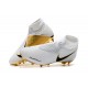 Botas de Fútbol Nike Phantom Vision Elite DF FG Blanco Oro