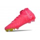 Zapatos Nike Phantom Luna Elite FG Rosa Amarillo