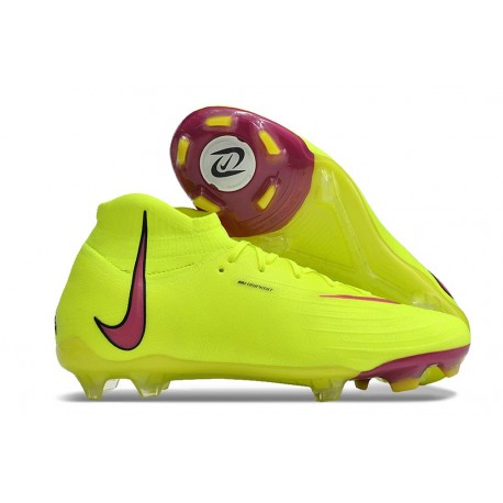 Zapatos Nike Phantom Luna Elite FG Amarillo Rojo