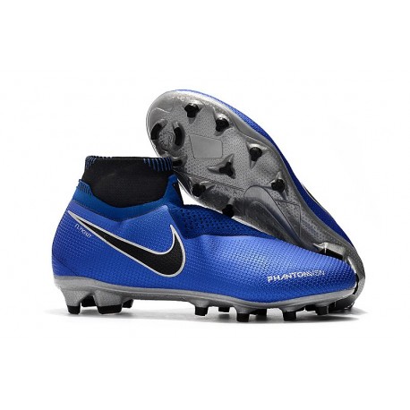 Nike Zapatillas Phantom Vision Elite Dynamic Fit FG Azul Plata