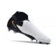 Botas Nike Phantom Luna II Elite FG Blanco Negro Mtlc Dorado Moneda