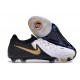 Nike Phantom Luna 2 Elite FG L Blanco Negro Mtlc Dorado Moneda