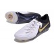 Nike Phantom Luna 2 Elite FG L Blanco Negro Mtlc Dorado Moneda