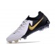 Nike Phantom Luna 2 Elite FG L Blanco Negro Mtlc Dorado Moneda