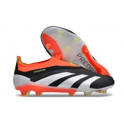 Botas Adidas Predator Elite LL FG Negro Blanco Rojo