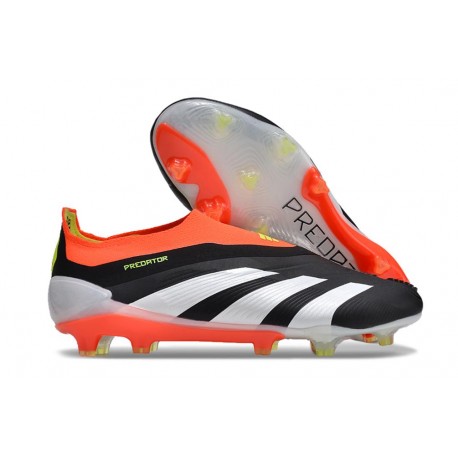 Botas Adidas Predator Elite LL FG Negro Blanco Rojo