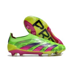 Botas Adidas Predator Elite LL FG Team Verde Solar Team Shock Amarillo Limón Lúcido