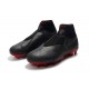 Botas de Fútbol Nike Jordan x PSG Phantom Vision Elite DF FG Negro Rojo