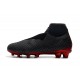 Botas de Fútbol Nike Jordan x PSG Phantom Vision Elite DF FG Negro Rojo