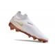 Nike Gripknit Phantom GX Elite DF FG Blanco Oro