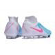 Botas Nike Phantom Luna II Elite FG Azul Blanco Rosa