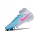 Botas Nike Phantom Luna II Elite FG Azul Blanco Rosa