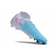 Botas Nike Phantom Luna II Elite FG Azul Blanco Rosa