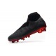 Botas de Fútbol Nike Jordan x PSG Phantom Vision Elite DF FG Negro Rojo