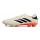 Botas adidas Copa Pure 2 + Elite FG Marfil Negro Rojo